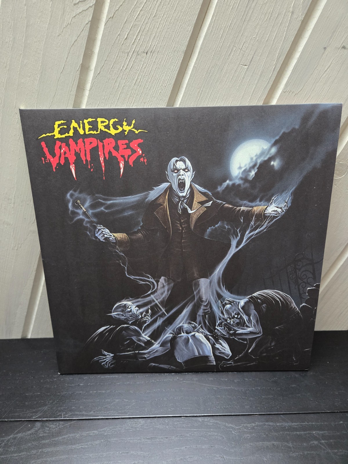 ENERGY VAMPIRES RE-ISSUE 2 LP SET BLACK VINYLS s/t Shadow Kingdom NM-