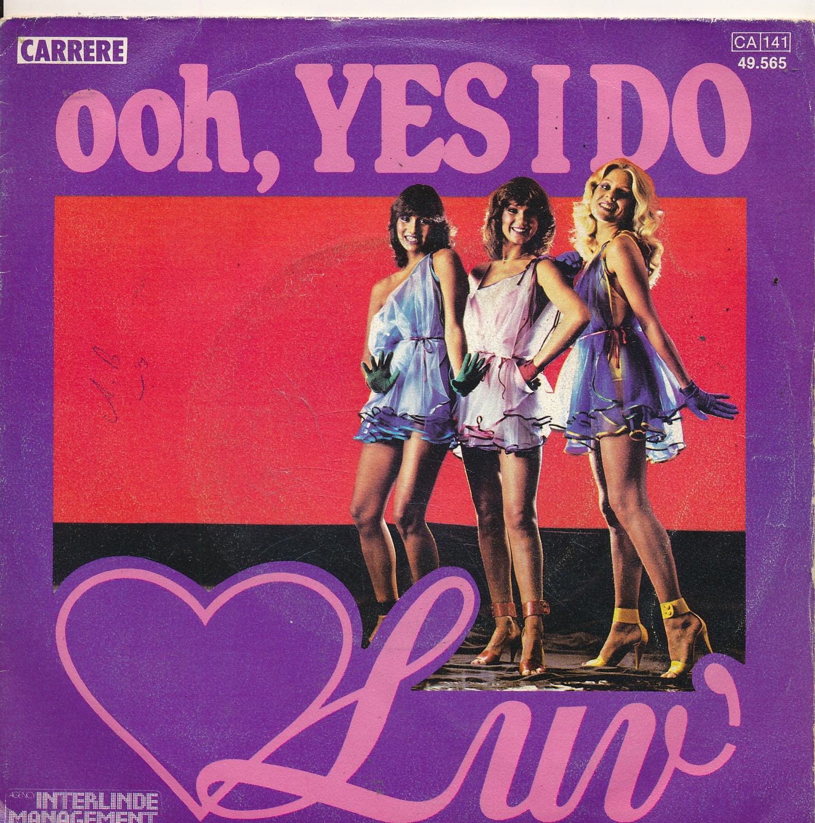 Ooh, Yes I Do - Luv - Single 7" Vinyl 222/10