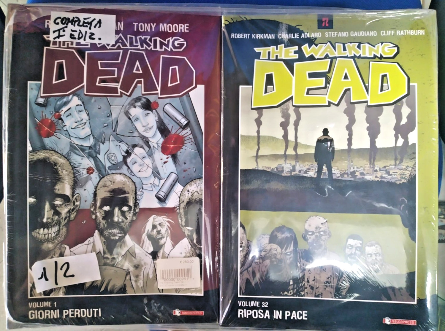 The Walking Dead Vol.1 - 32 (Saldapress) 1°EDIZIONE. OTTIMI!! AFFARE!!
