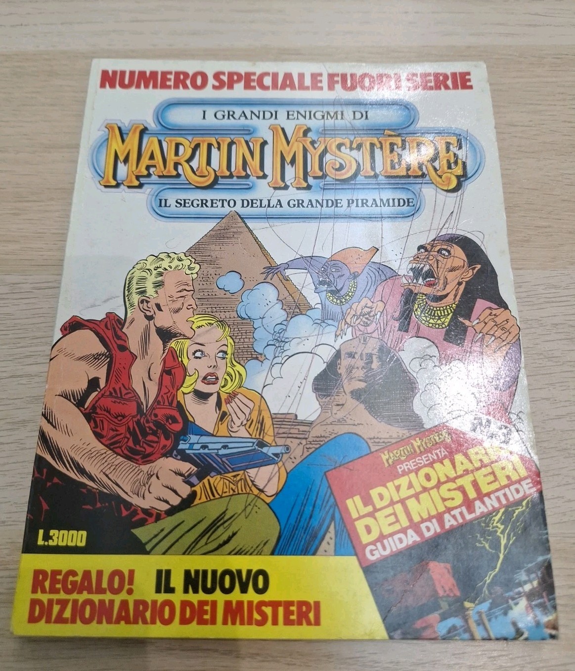 MARTIN MYSTERE, IL SEGRETO DELLA GRANDE PIRAMIDE (senza albetto) NUMERO SPECIALE