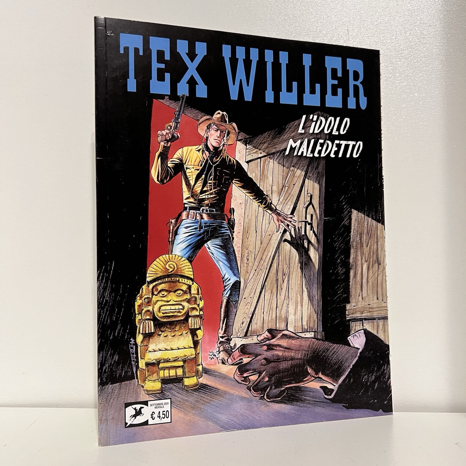TEX WILLER 83 L'IDOLO MALEDETTO FUMETTI SBE BONELLI SETTEMBRE 2025 GIOVANE