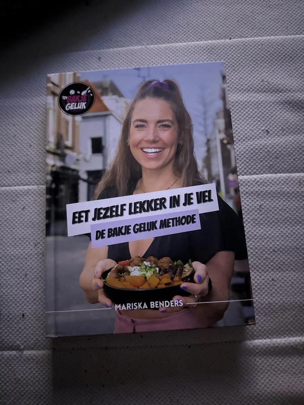 Boek bakje geluk