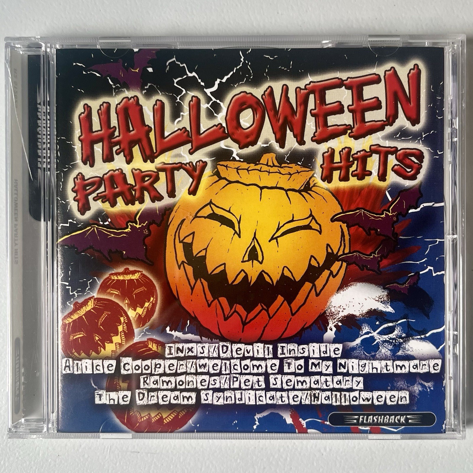 Halloween Party Hits CD 2007 Rhino Flashback Ramones Alice Cooper Tubular Bells