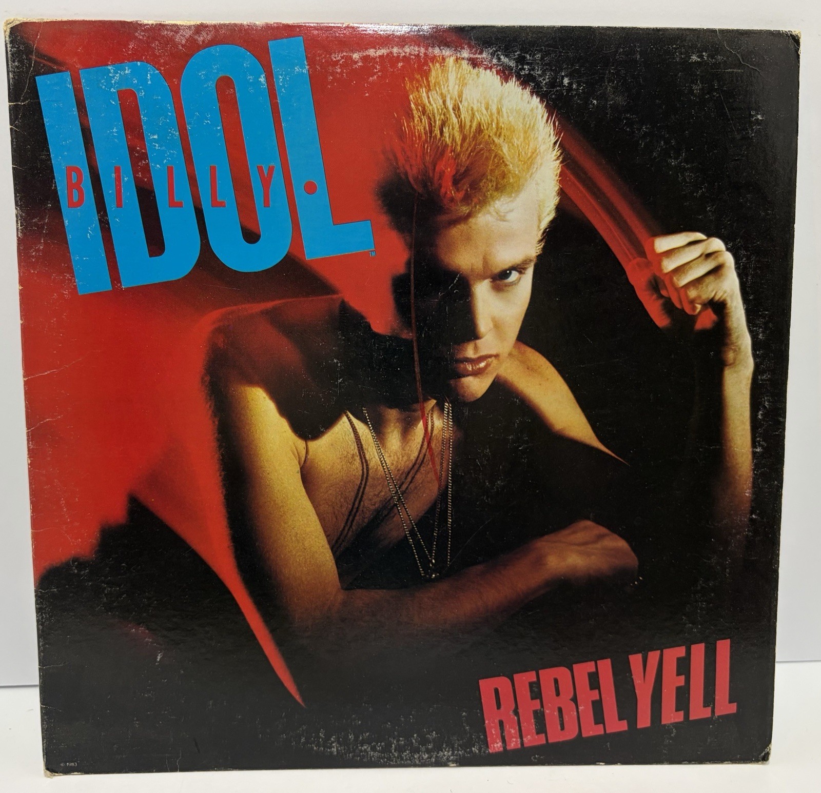 Billy Idol Rebel Yell Vinyl LP 1983 US 1st Press G1 Carrollton Insert