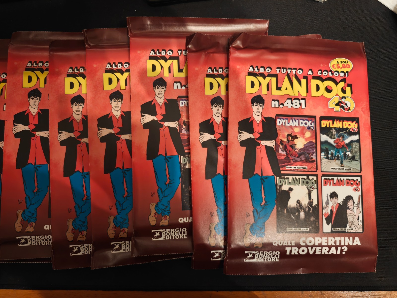 DYLAN DOG 481 - PRIMA CHE SIA L' ALBA - BLIND PACK SIGILLATO