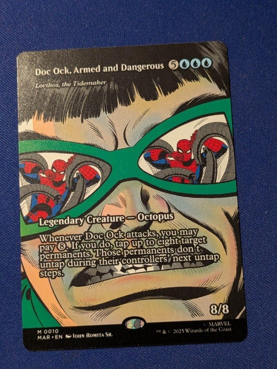 Doc Ock, Armed and Dangerous (senza confini) Marvel Universe #10 quasi nuovo MTG