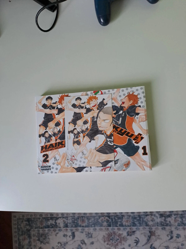 Haikyuu volume 1-2 + cartolina GdS