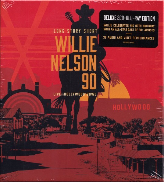 WILLIE NELSON Long Story Short: Willie Nelson 90 *SEALED* 2 CD & BLU RAY