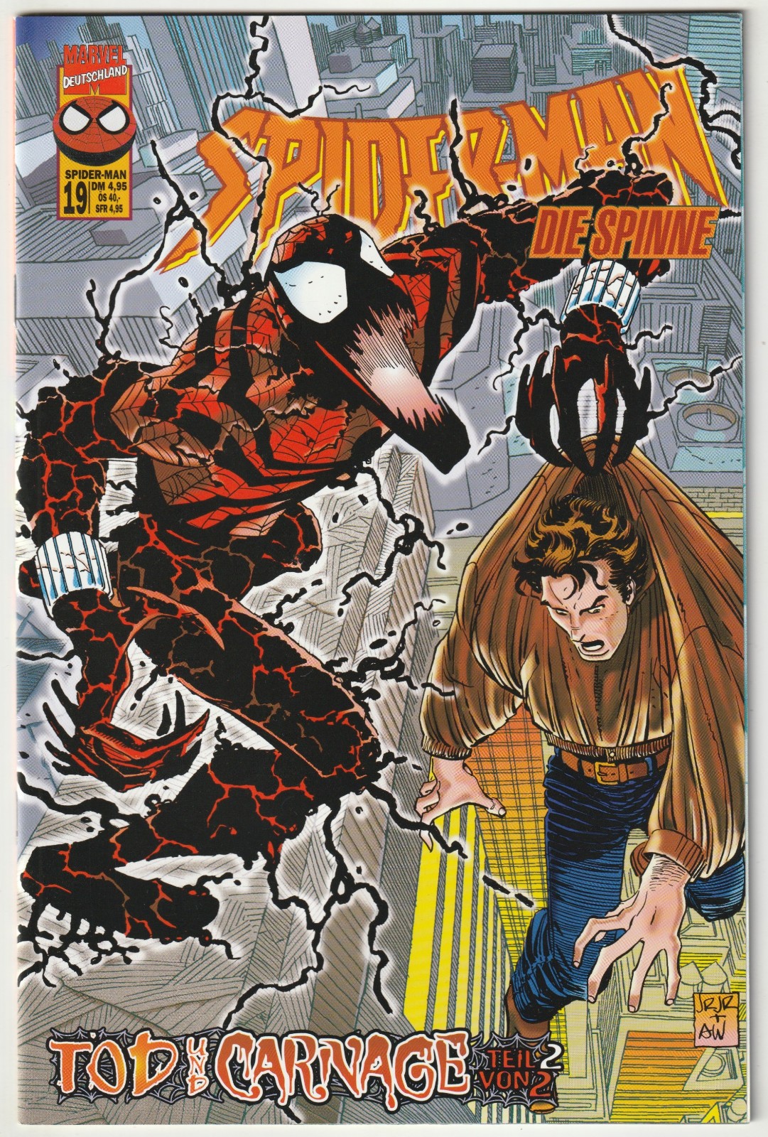 ✪ Spider-Man #19, Marvel Germania 1998 COMICHEFT NUOVO ottimo Z0-1