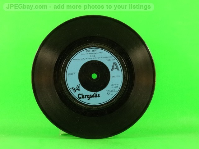 UFO SHOOT SHOOT (137) 7" CHRYSALIS
