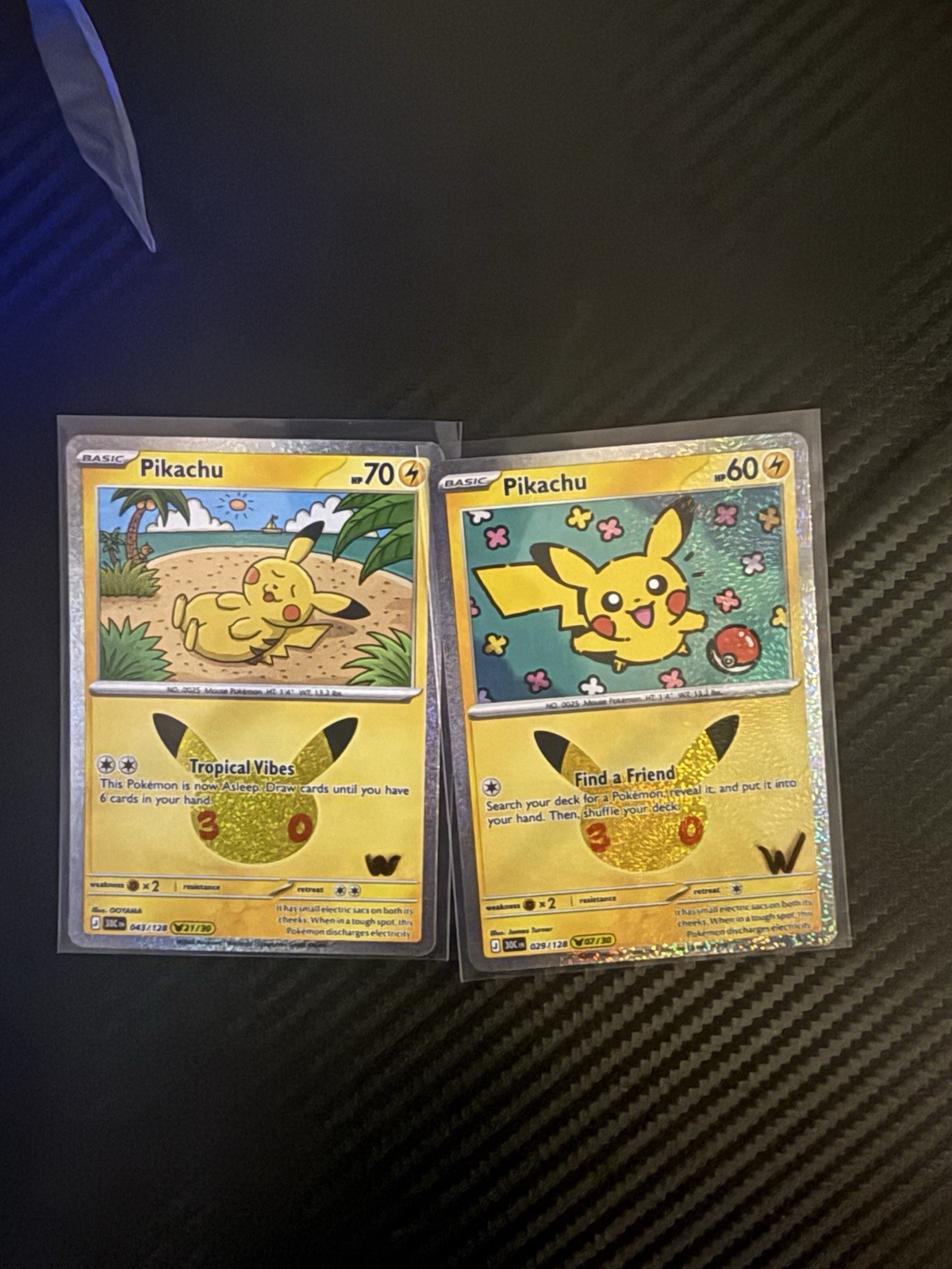 30th Anniversary Celebration Pikachu PRIVATE 2x