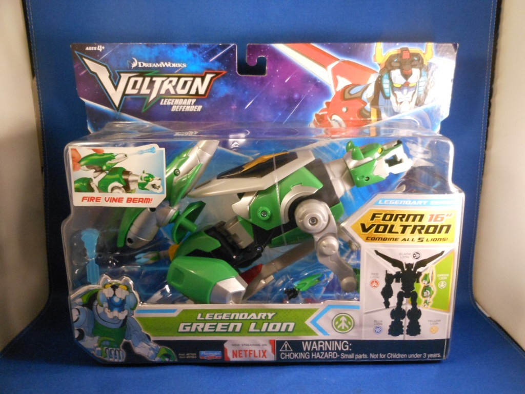 Voltron Classic Legendary Defender Modellino Combinatore Leone VERDE