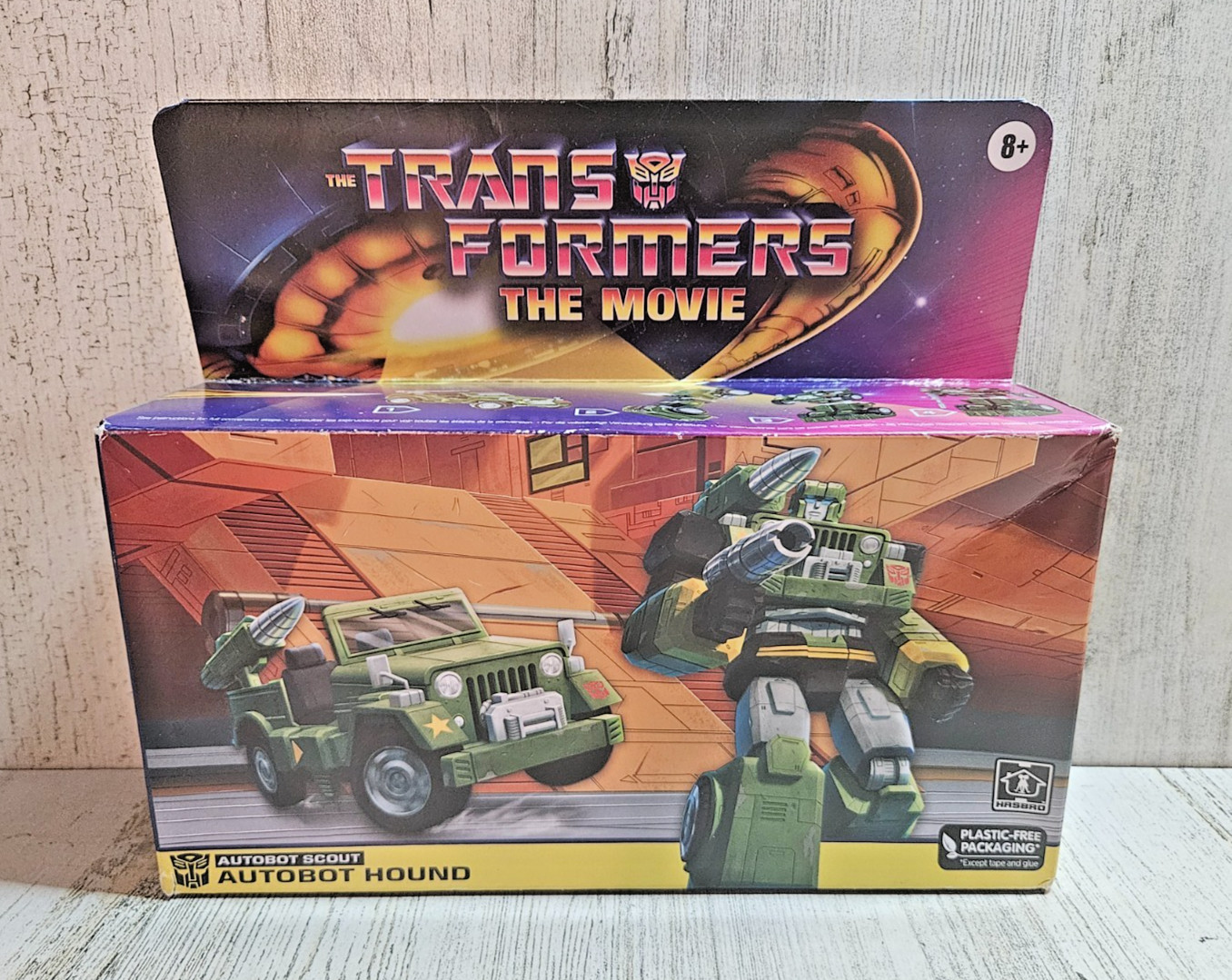 Hasbro Transformers The Movie Retro Autobot Hound Scout Figure - New Sealed