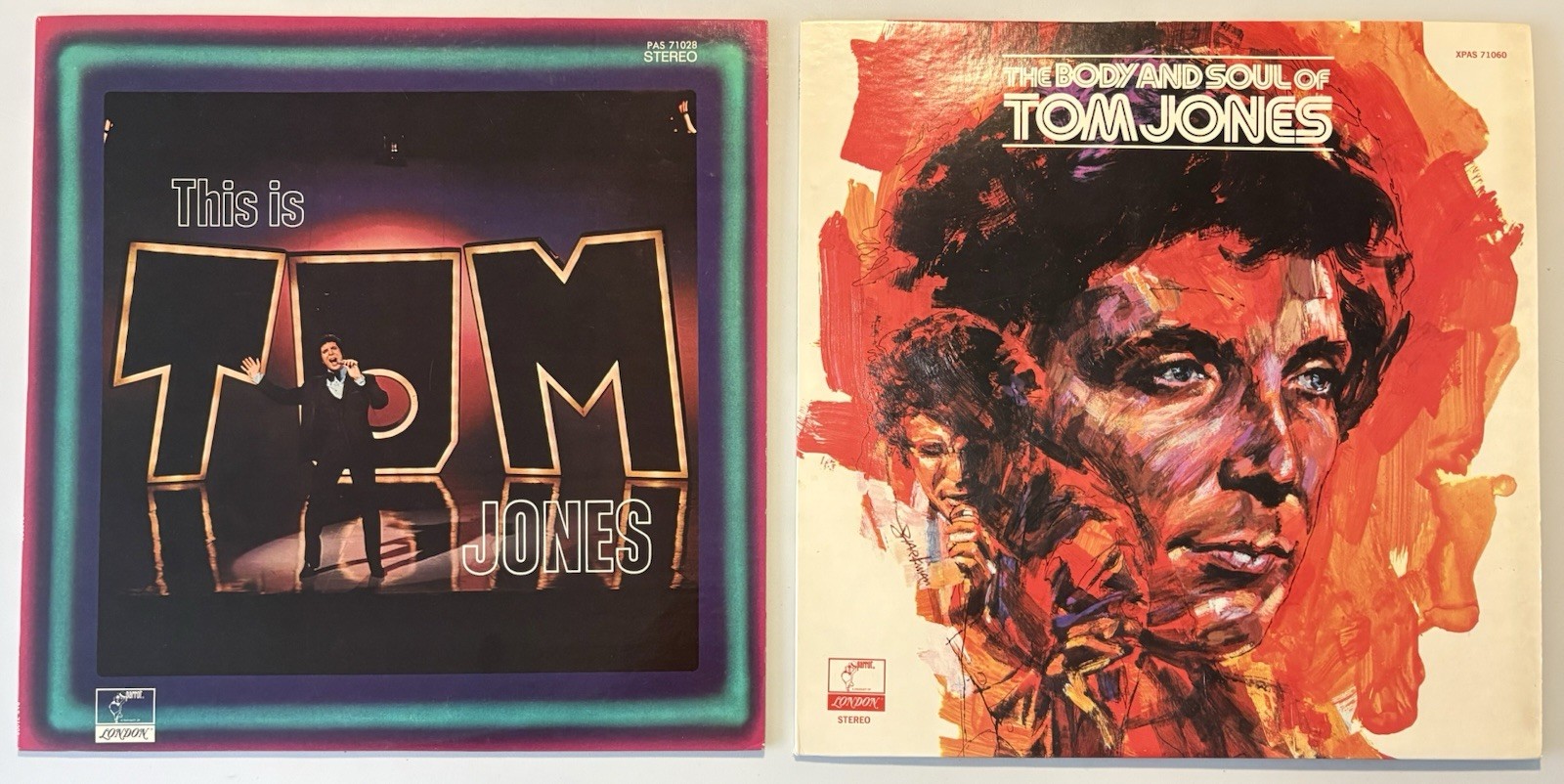 Tom Jones - 2 Vinyl LP Lot - This Is / The Body And Soul Of - Ultrasonic Cleaned