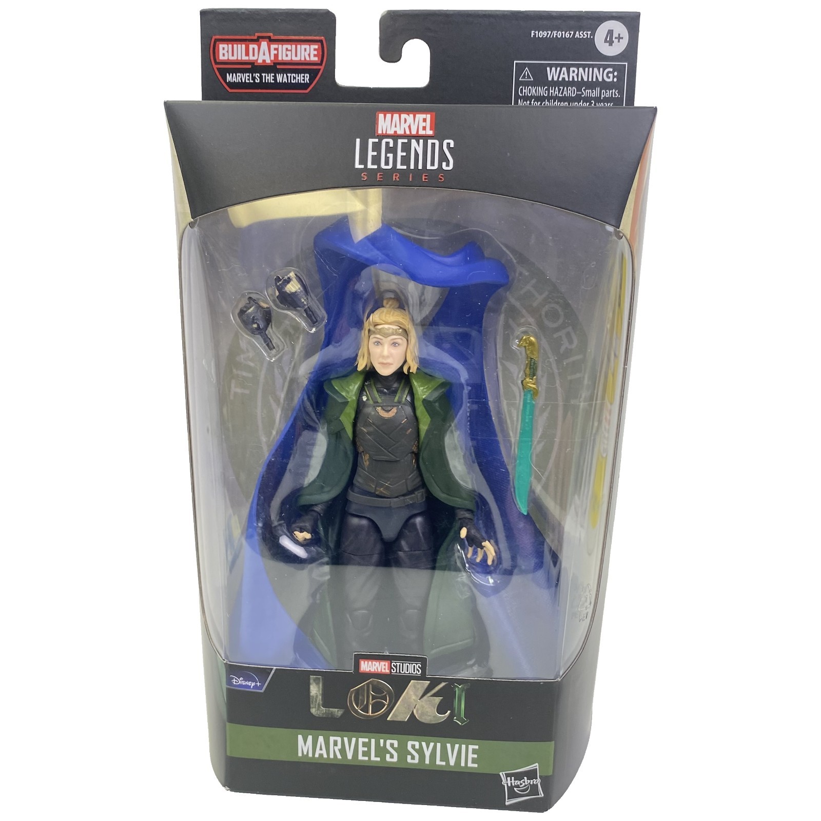 Marvel Legends Sylvie 6" Figure 2021 Hasbro Nuovo Capitan America Flight Gear BAF