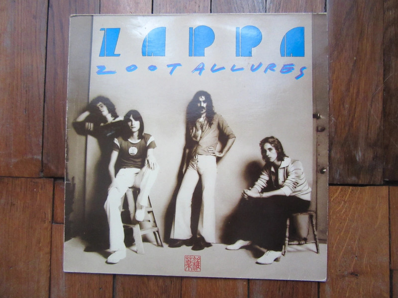 Frank Zappa Zoot Allures LP Vinyle