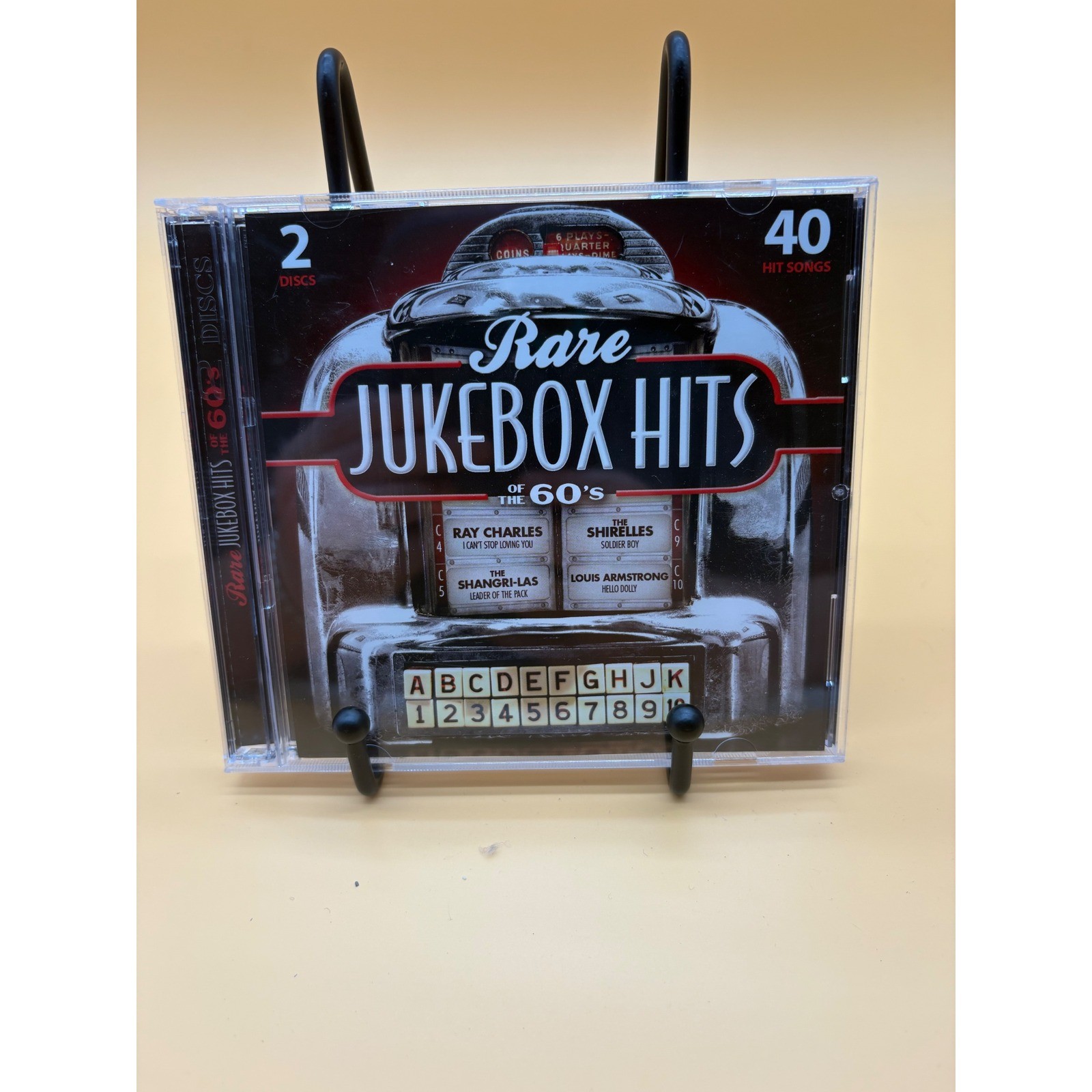 Rare Jukebox Hits of the 60s 2 CD Set 40 Songs Ray Charles Shirelles 60354