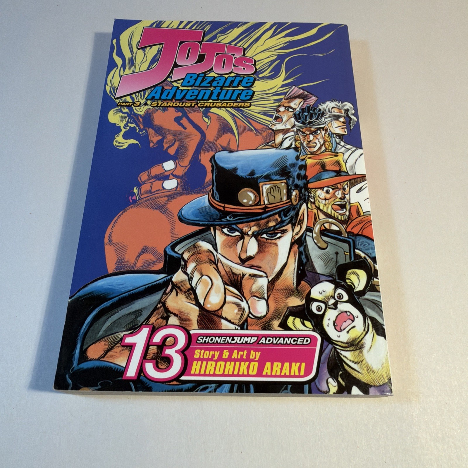 JoJo's Bizarre Adventure Stardust Crusaders Vol 13 Manga Parte 3 Inglese Viz