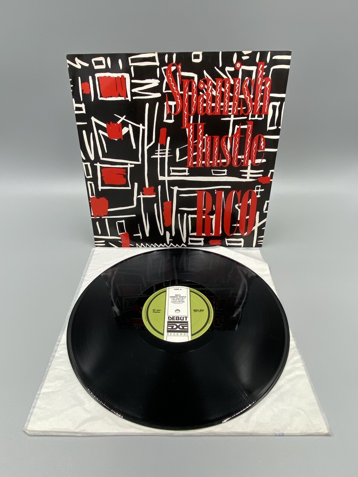 RARE Spanish Hustle RICO 12” Single Record 45 RPM 