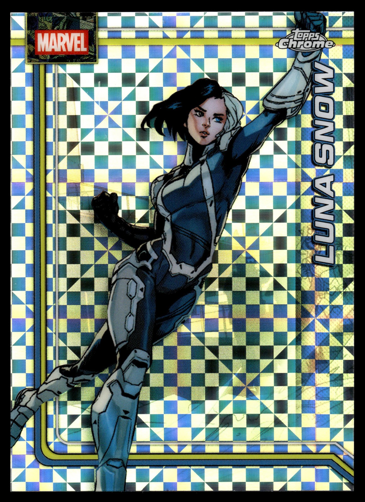 2026 Topps Chrome Marvel Comics #132 Luna Snow X-Fractor