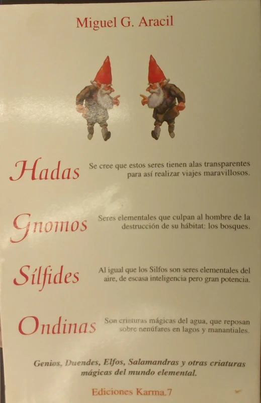 Hadas, gnomos, silfides, ondinas (Miguel G. Aracil)
