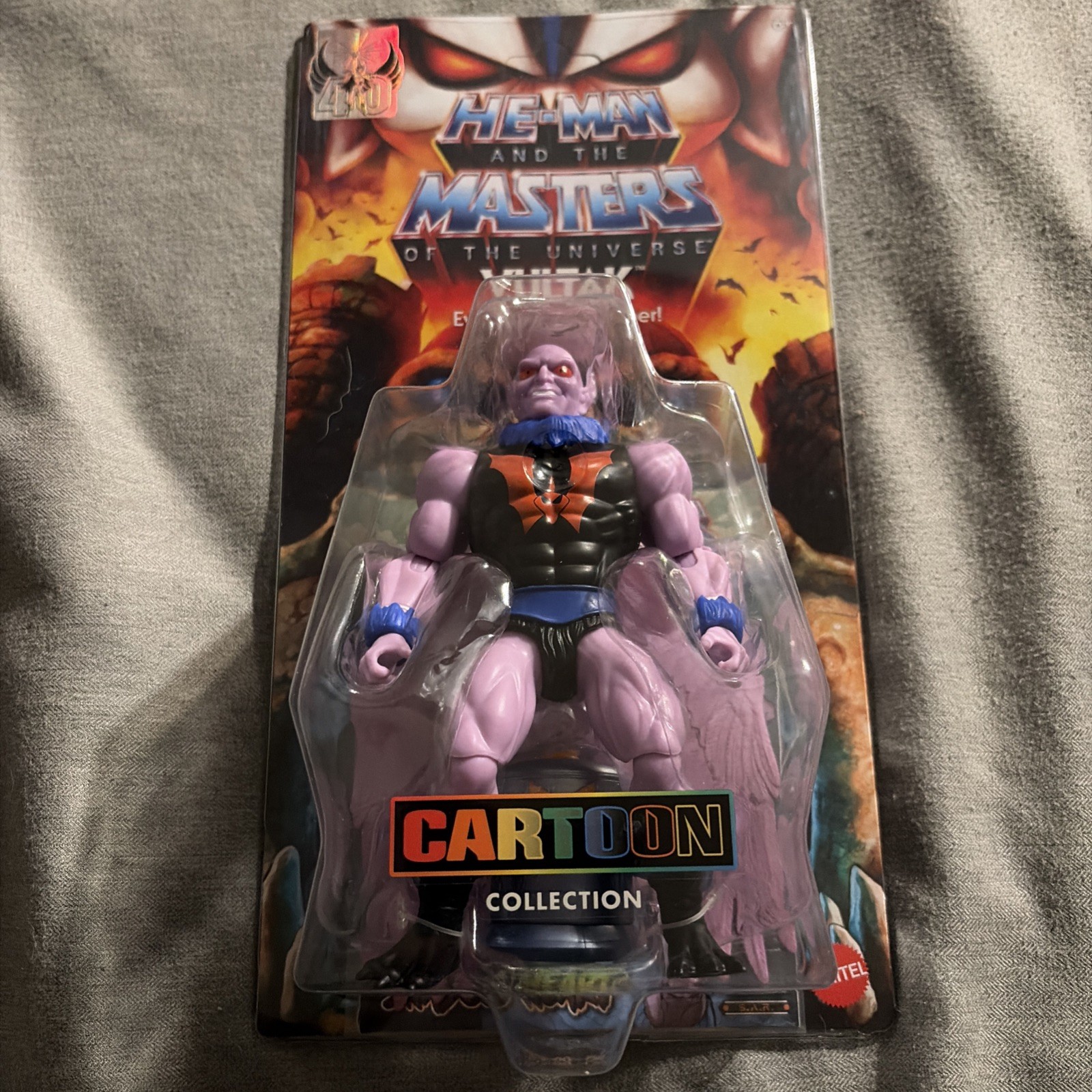 He-Man Masters of the Universe Vultak Unpunched Box