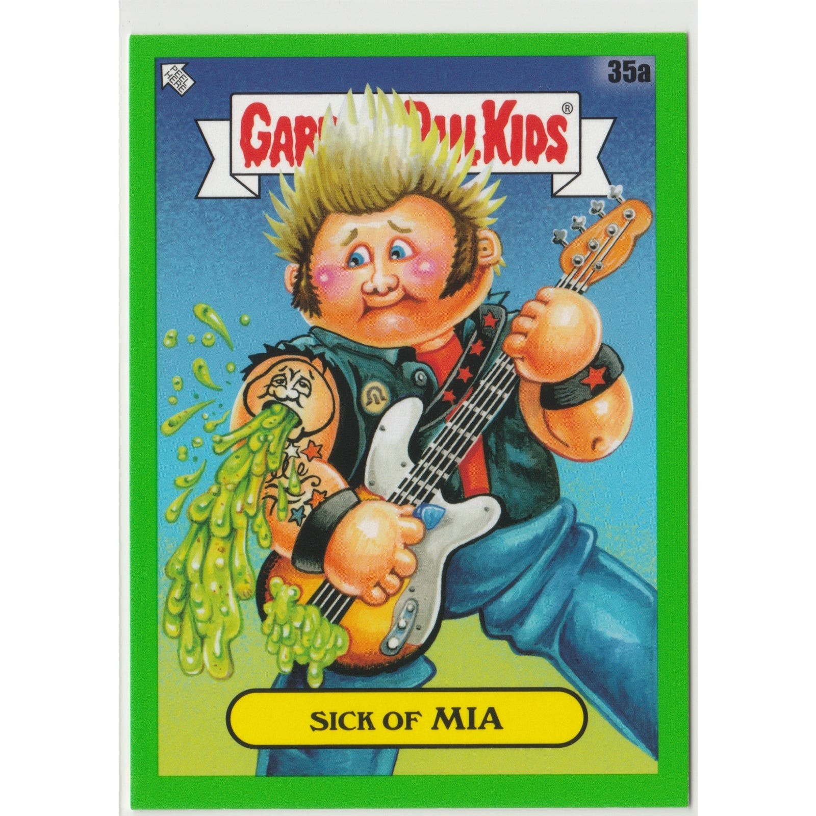 Sick of Mia #35a Green Booger bordo parallelo