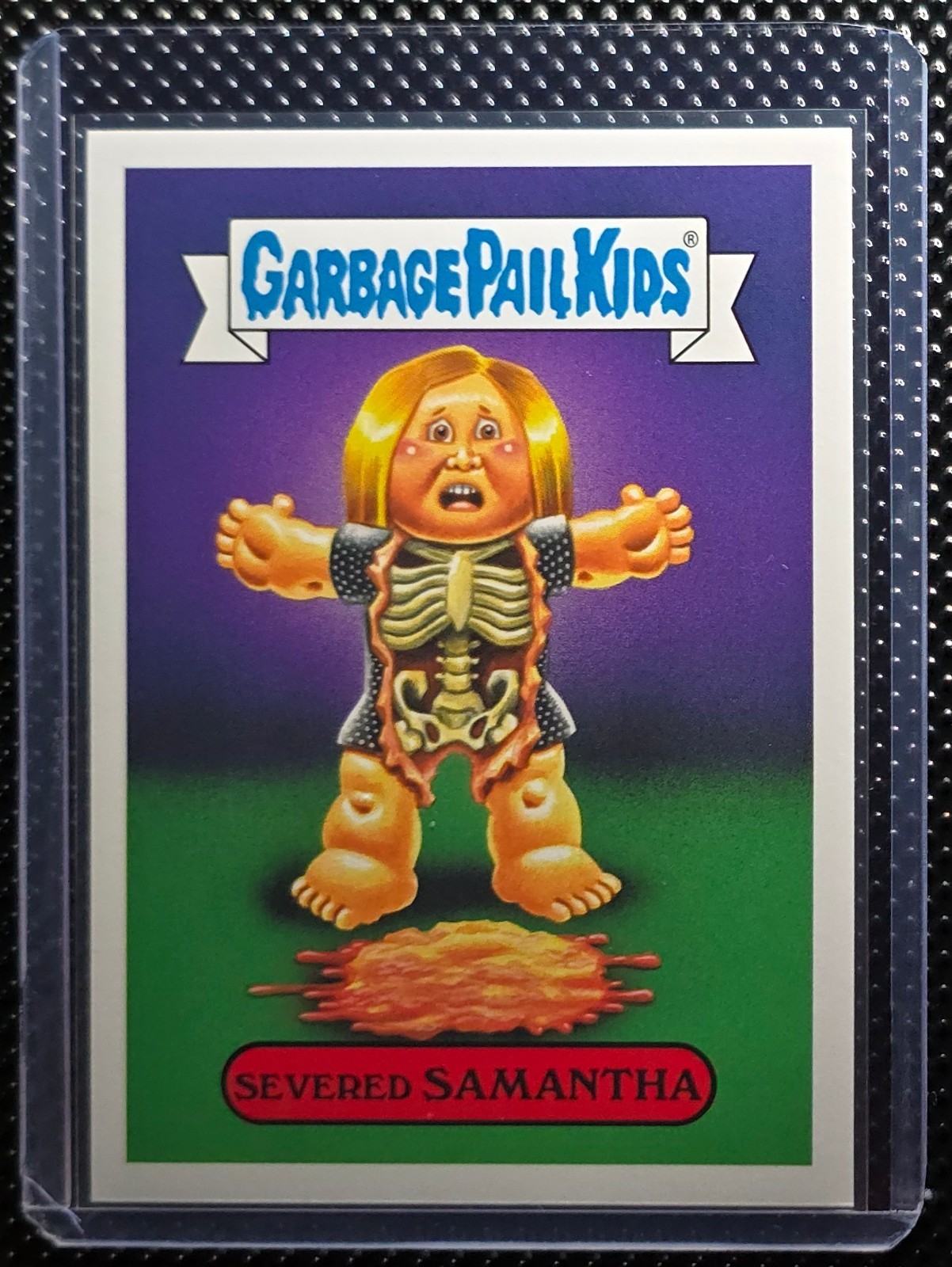 2016 Garbage Pail Kids Late Night TV Severed Samantha 3b
