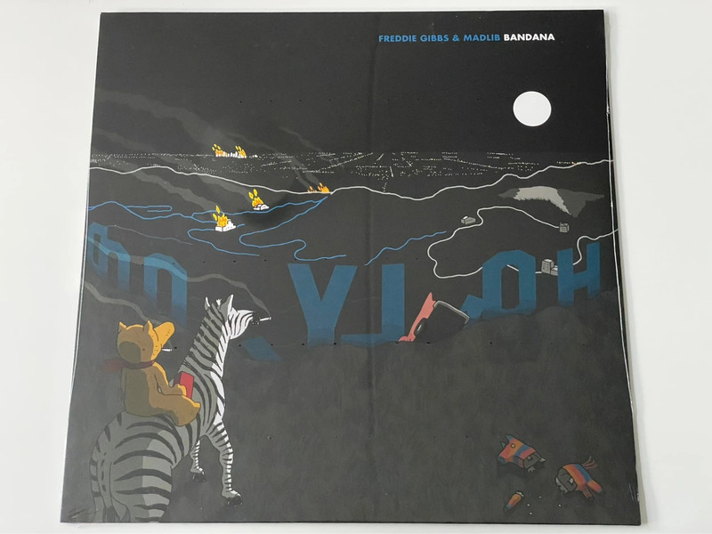 LP Freddie Gibbs & Madlib Bandana vinyl Pinata Pusha T Killer Mike Anderson .Paak Yasiin Bey Mos Def