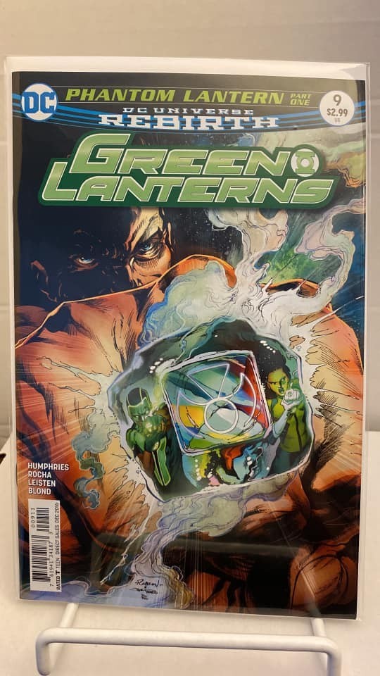 31005: RED 5 COMICS GREEN LANTERNS: REBIRTH #9 NM Grade