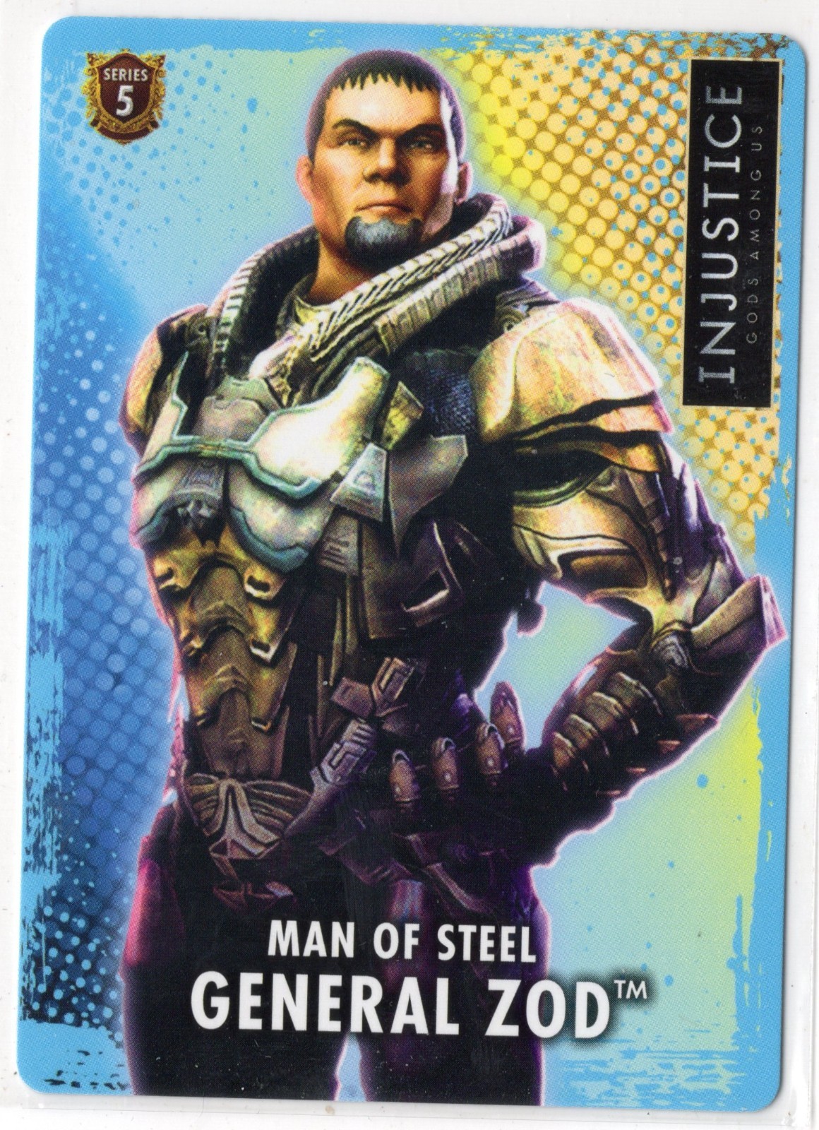 DC Injustice Gods Among Us Arcade Series 5 #66 Man of Steel General Zod BASE