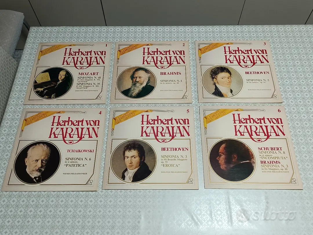 10 Dischi in vinile di musica classica 