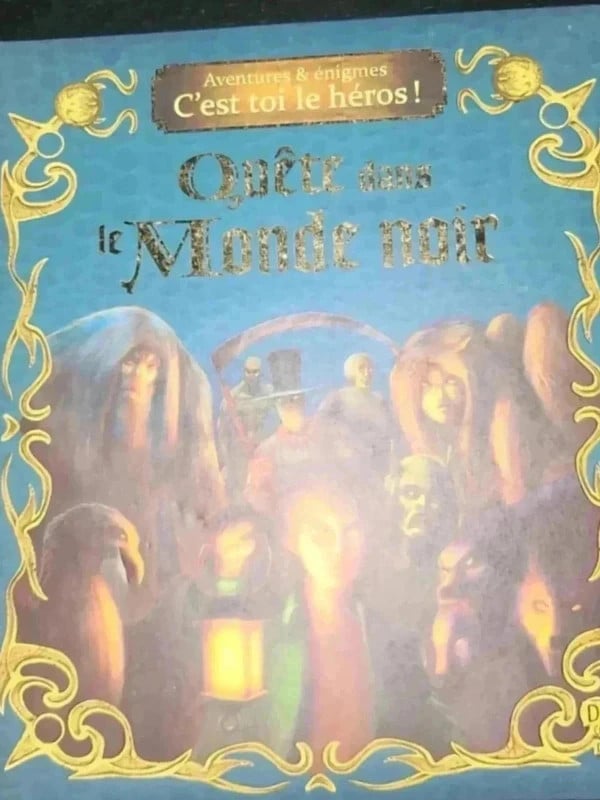 Livre aventure et enigmes