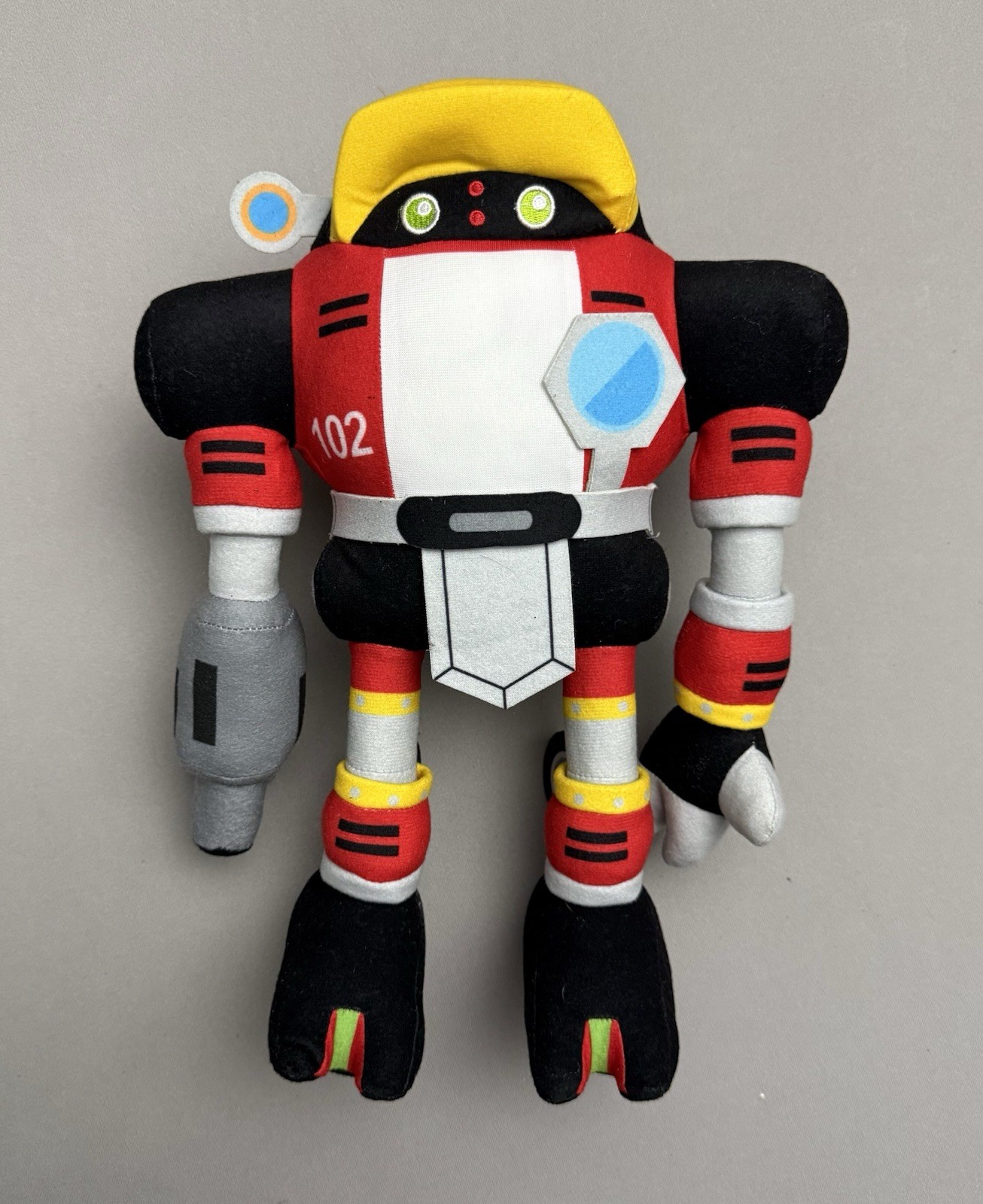 Sonic the Hedgehog E-102 Gamma Plush 12" – Sonic Adventure Collectible ( No Tag)