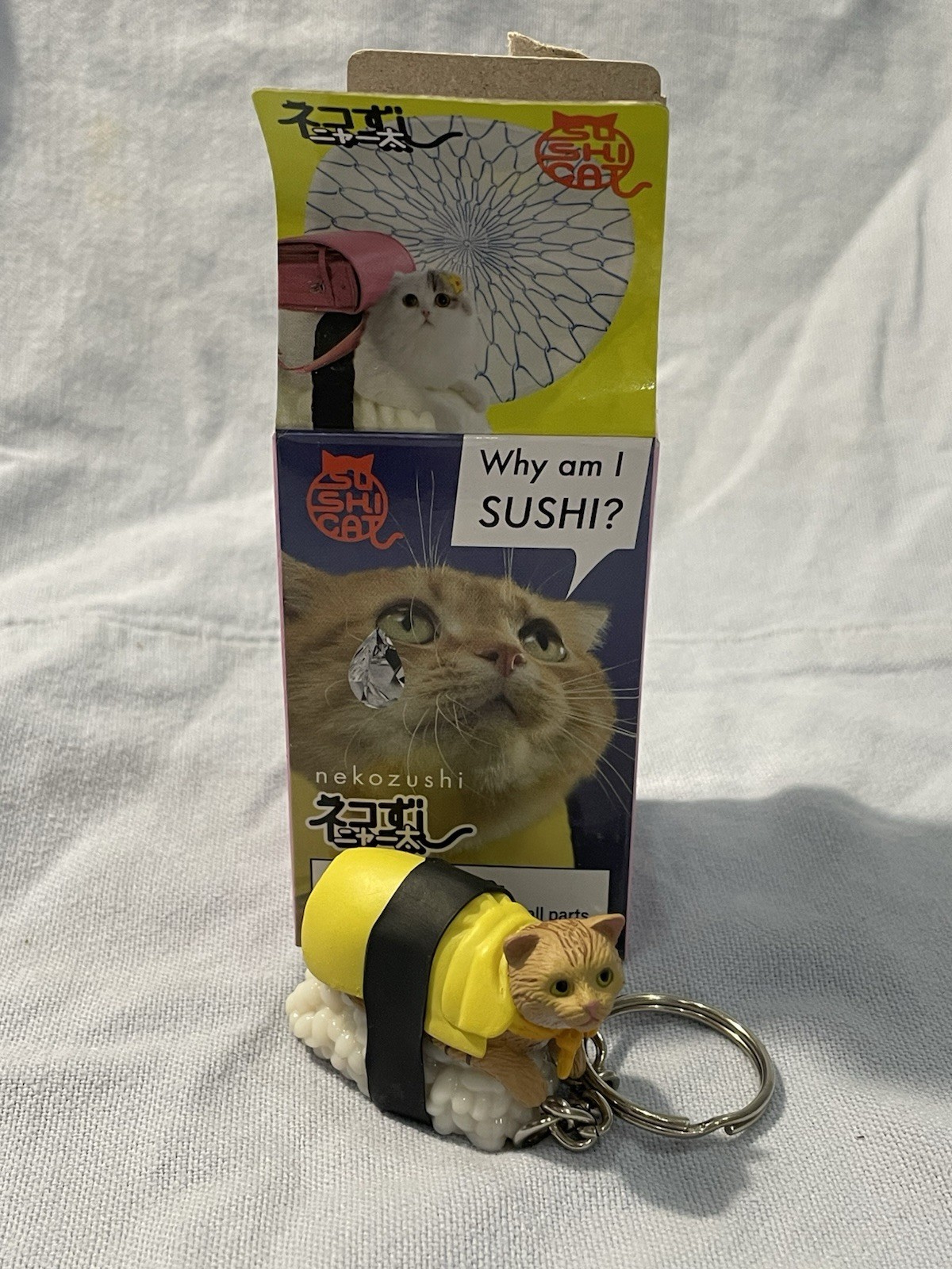 NUOVO scatola aperta Nekozushi "Perché sono sushi?" - Tamago Egg Sushi - Margo