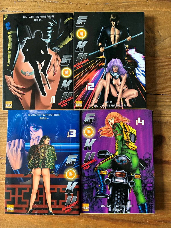 Midnight Eye Goku - intégrale - Terasawa & Buichi - tome 1 à 4 - FR