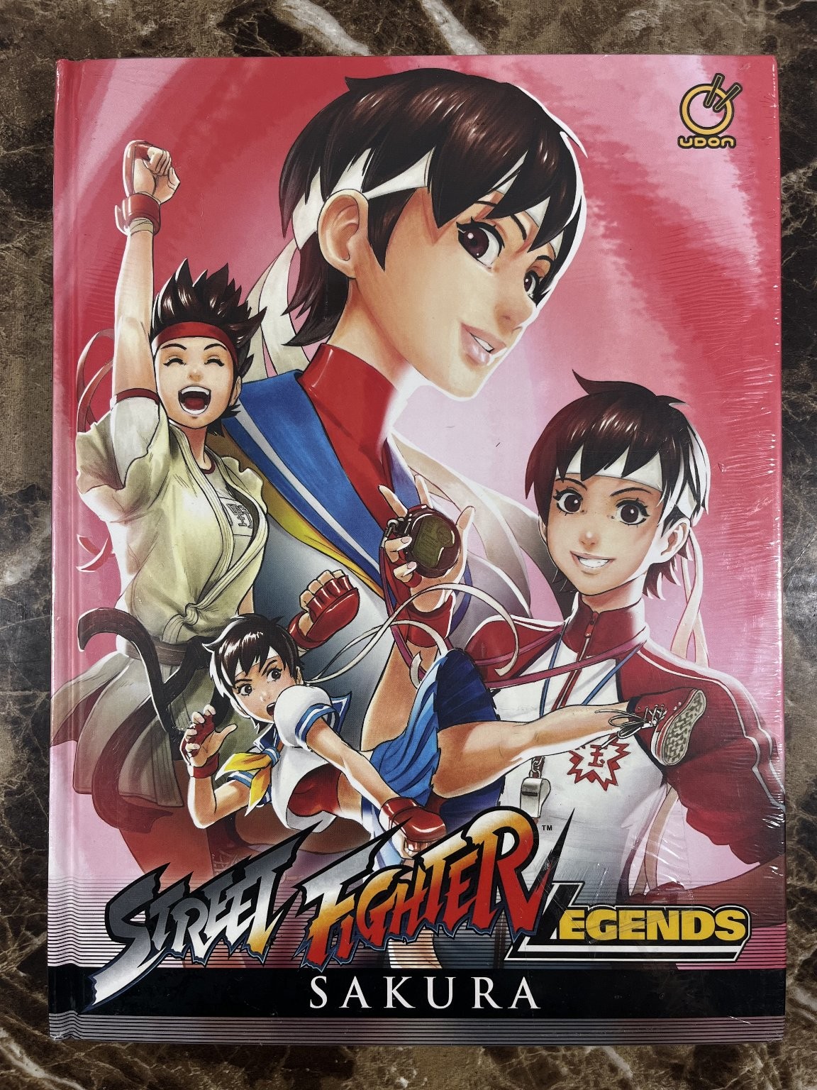 Street Fighter Legends Sakura graphic novel copertina rigida NUOVO SIGILLATO