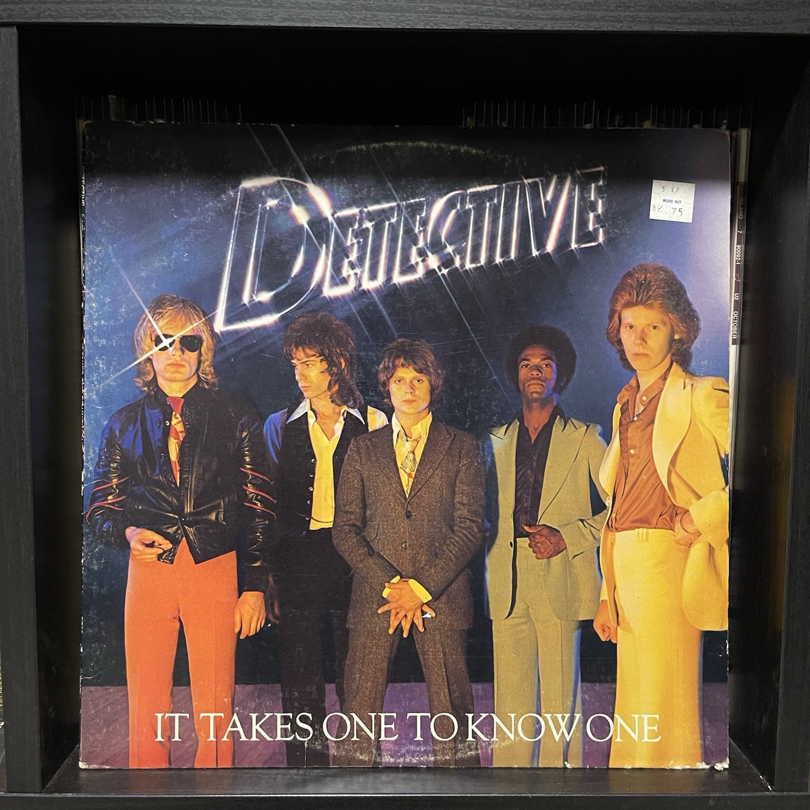 Detective It Takes One To Know One 12" Vinyl LP Rock Swan Song SS 8504