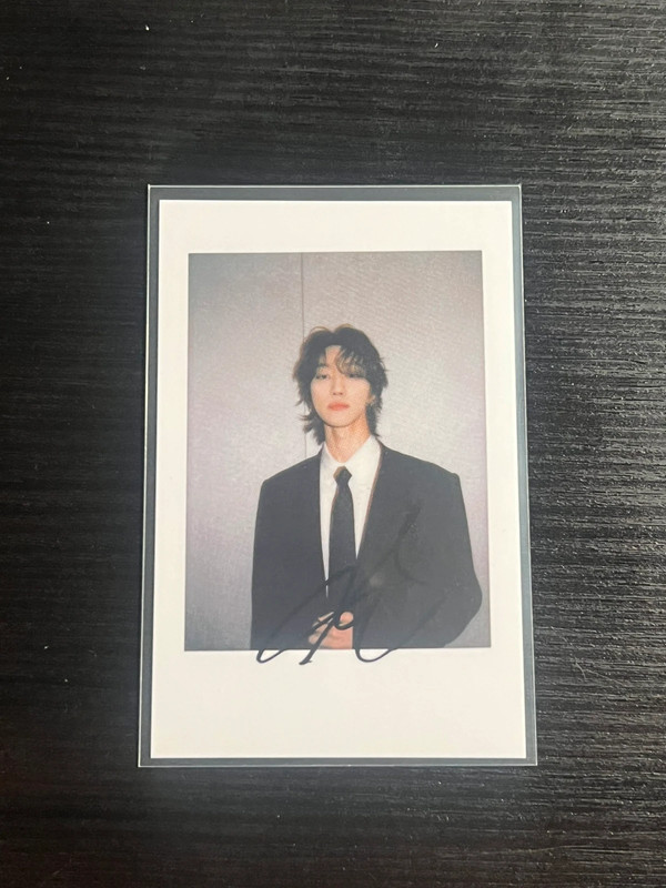 Seventeen Minghao photocard