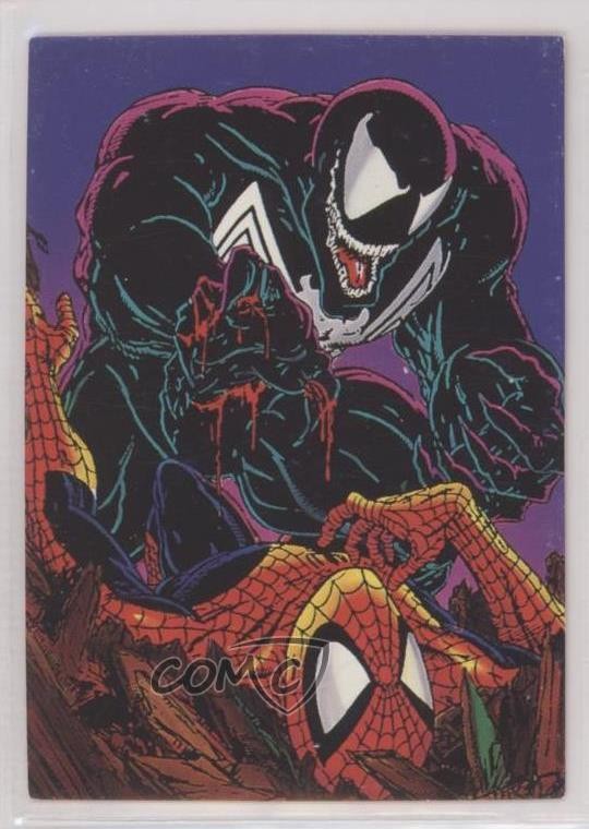 1992 Comic Images Marvel II: 30th Anniversary 1962-1992 Spider-Man Venom #72 un2