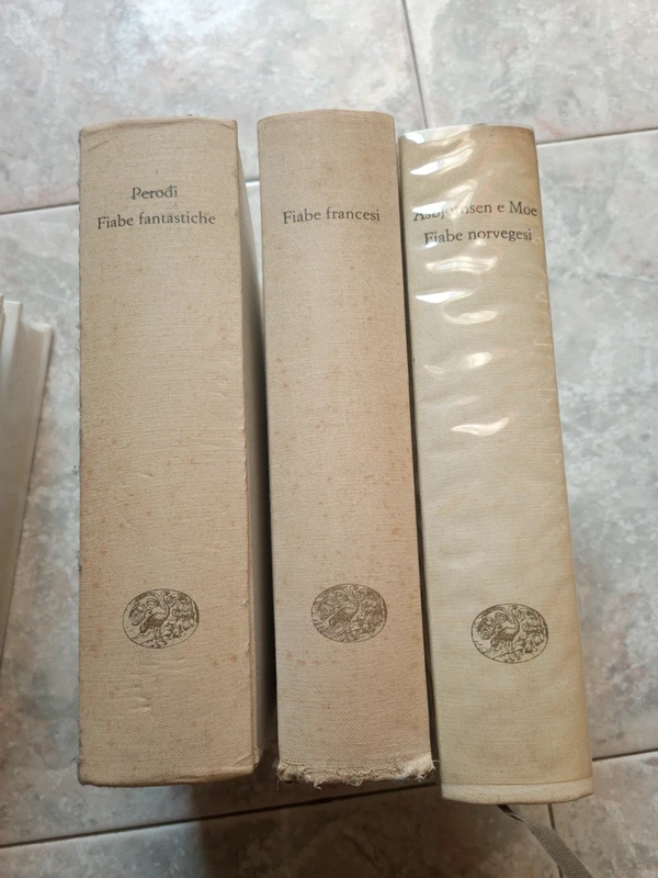Collana libri di fiabe, stampe 1970 e del 1974