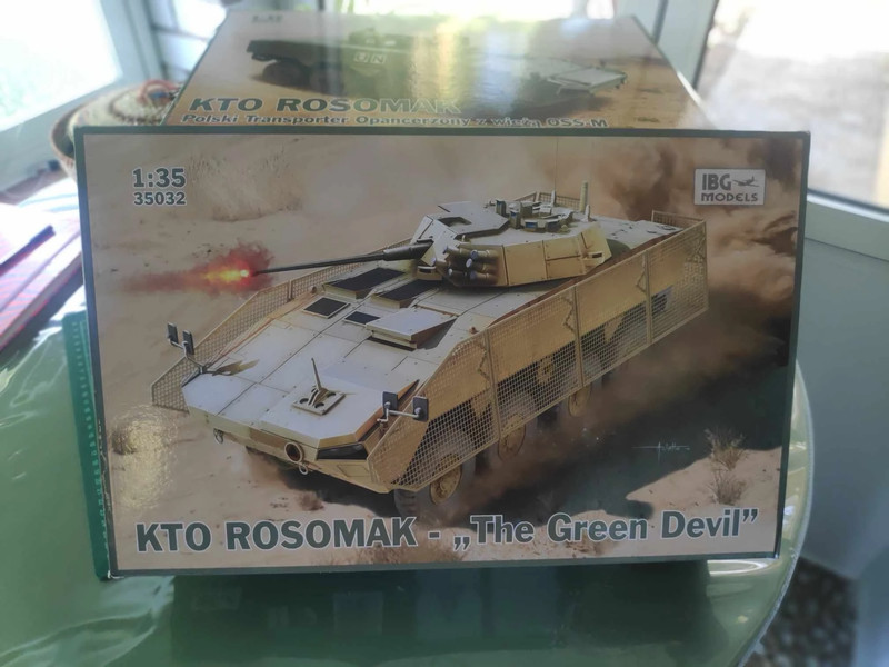 KTO Rosomak (The Green Devil). IBG Models 1/35
