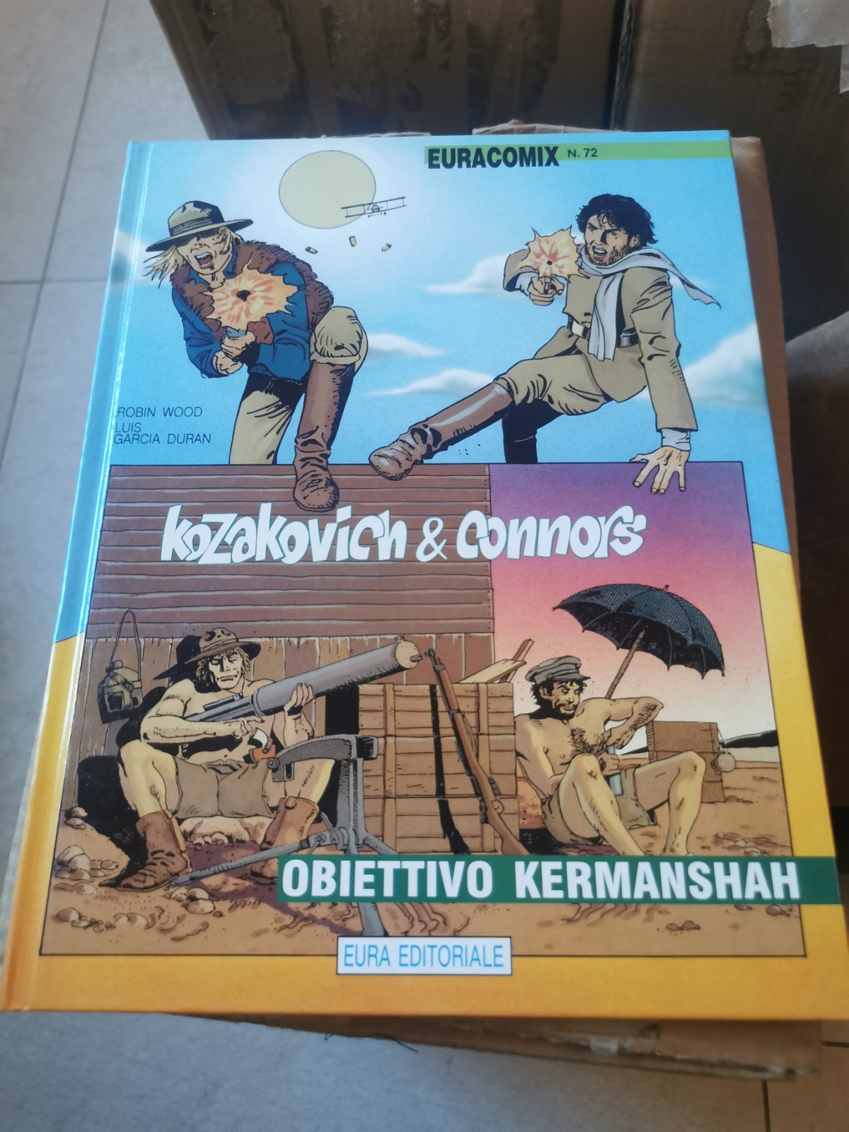 KOZAKOVICH & CONNORS - Euracomix n. 72 - Eura Editoriale (1994) - Cartonato