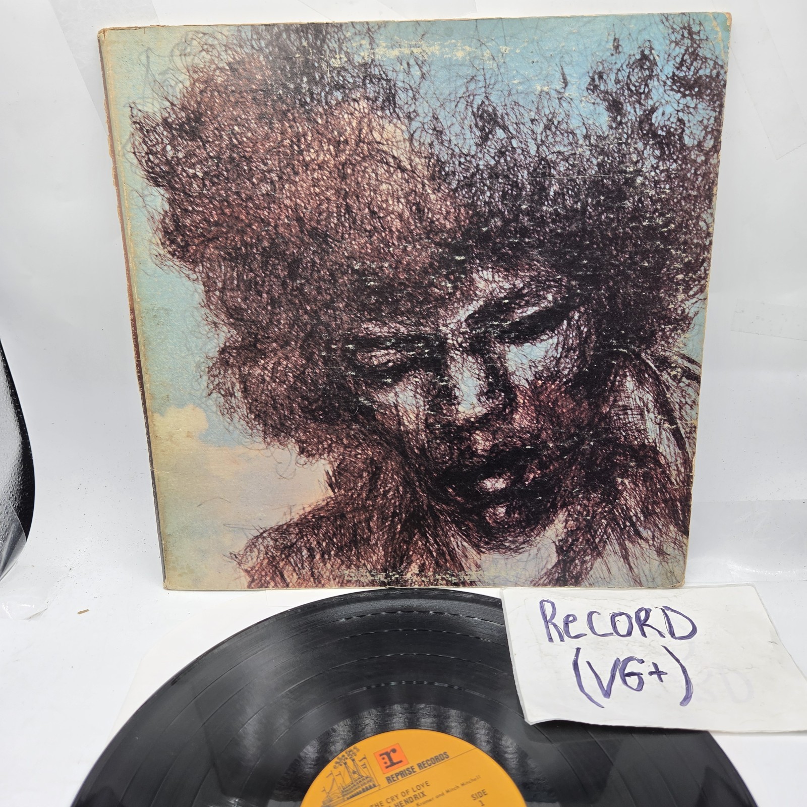 Jimi Hendrix The Cry Of Love Vinyl LP Rec 1971 Reprise Records VG+