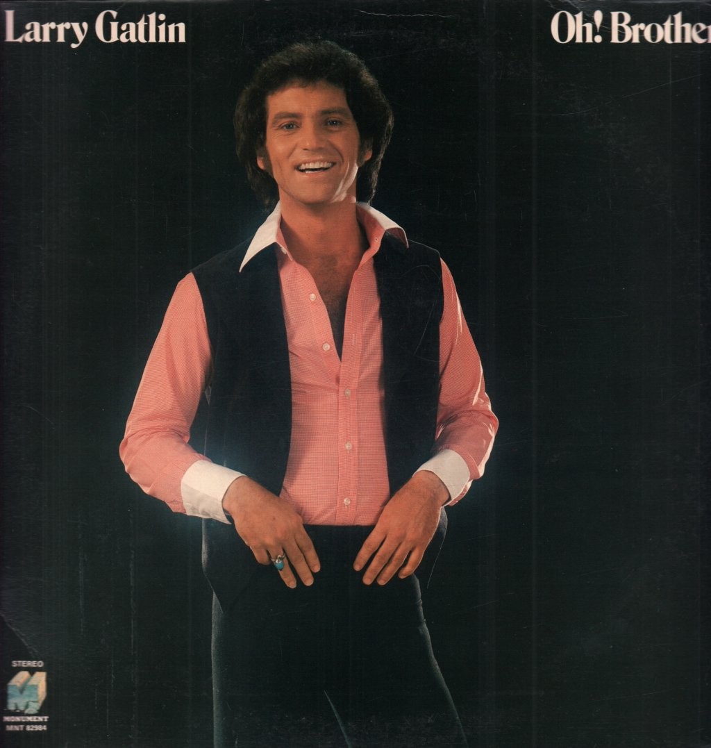 Larry Gatlin Oh! Brother LP Vinile UK Monument 1978 SMNT82984
