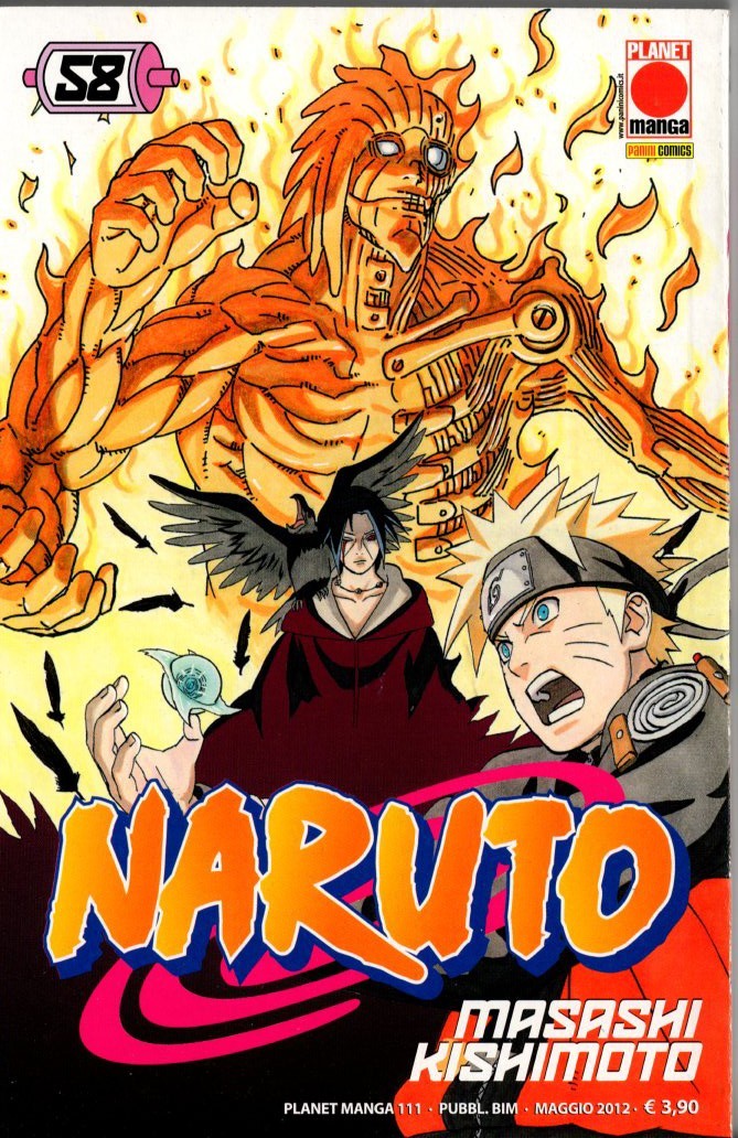 Naruto 58 SERIE NERA PRIMA EDIZIONE PERFETTO