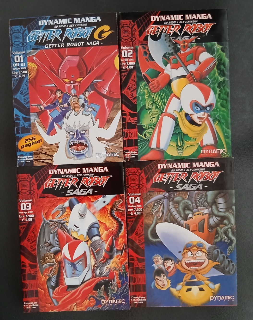 GETTER ROBOT SAGA 1-4 (DYNAMIC)