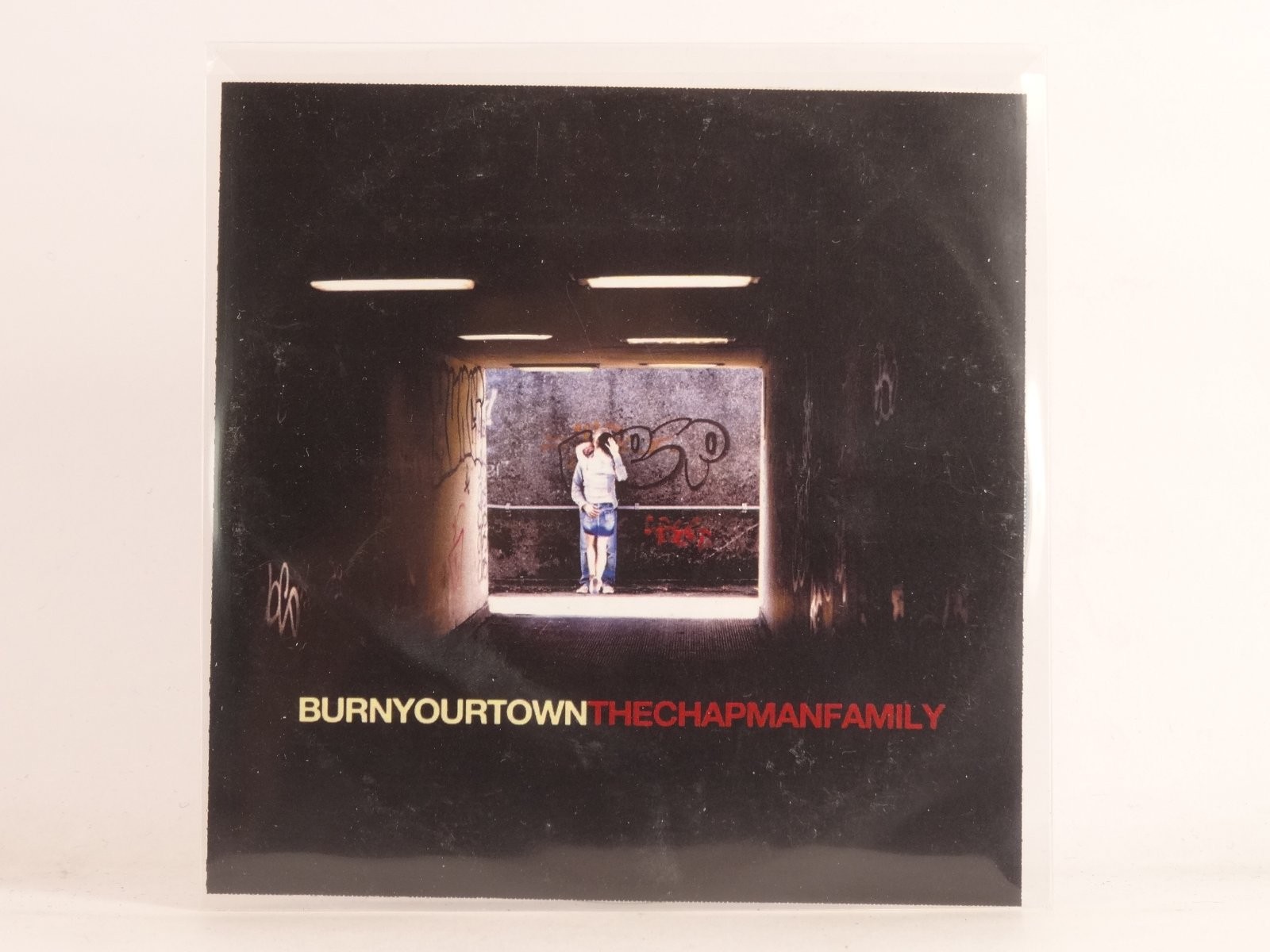 THE CHAPMAN FAMILY BURN YOUR TOWN (549) 10 Track Promo CD Album plus Picture Sle