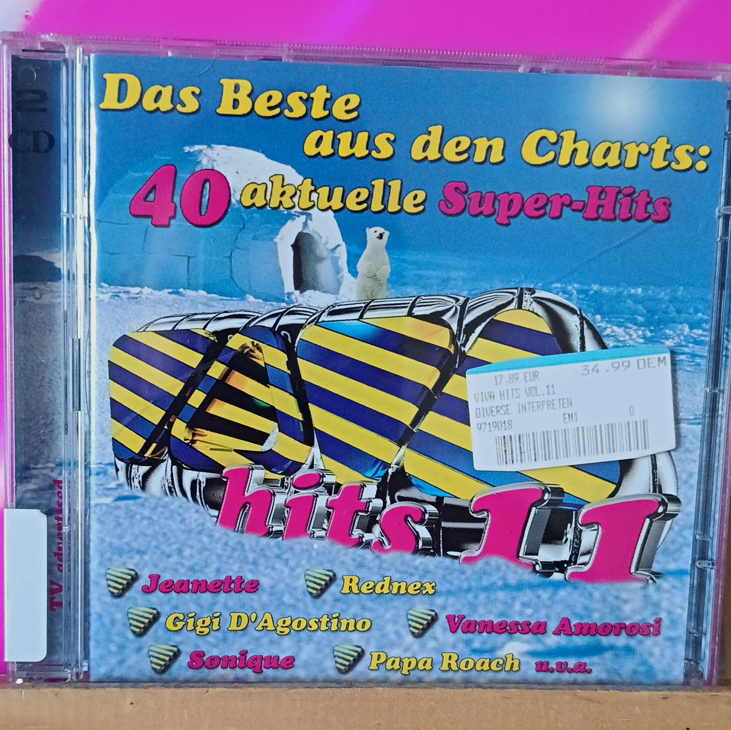 EMM Hits 11 Das Beste aus den Charts: 40 aktuelle Super-Hits 2CD Pop Deutsch