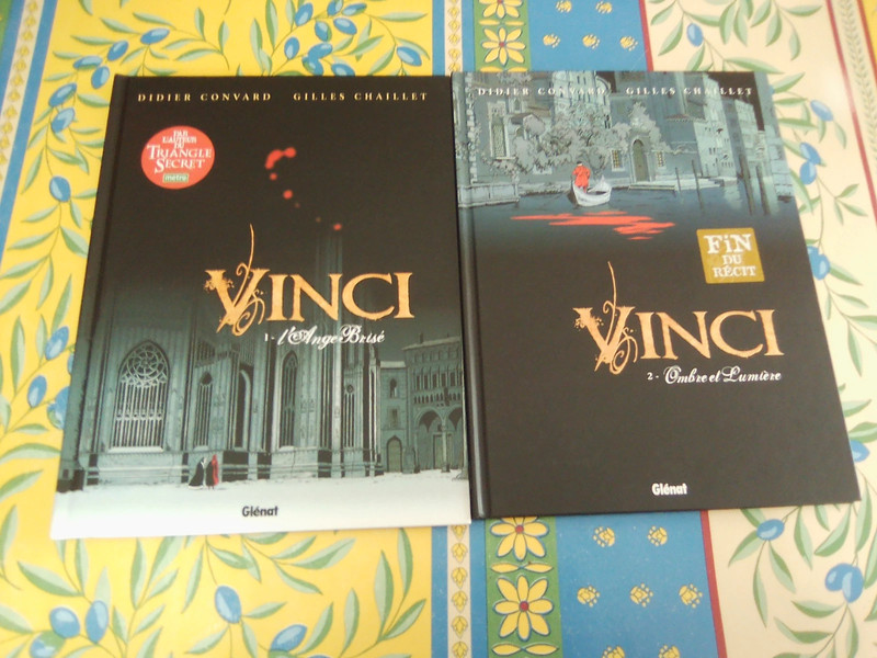 Lot de 2 Livres BD Vinci